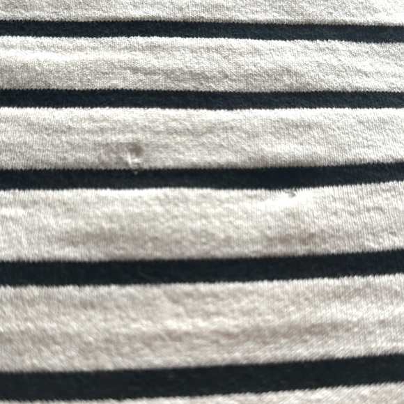 COS STRIPED LONG SLEEVE TOP  SMALL - Picture 6 of 10